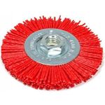 Набор головок, бит, насадок S&R 136850100 Металлическая дисковая щётка нейлоновая 100 мм x M14/12250