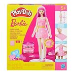 Кукла Play-Doh G1357 BARBIE playset Hearts And Hair