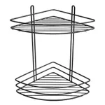 Raft de baie Hydro S 0430368 coltar dubla, p/u baie, Inox/Neagra