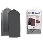 Короб для хранения Ordinett 36491 Чехол текстильный для одежды, серый, 60x135 см