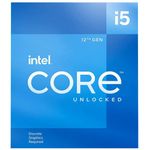 CPU Intel Core i5-12600KF 3.7-4.9GHz (6P+4E/16T, 20MB,S1700,10nm, No Integ. Graphics, 125W) Tray