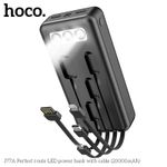 Hoco J77A Perfect route LED power bank with cable(20000mAh)