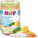 Hipp пюре рыба, морковь, брокколи, лапша и рис, 10+мес. 220г