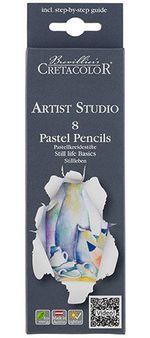 Набор пастельных карандашей 8 цв. для рисования натюрмортов Artist Studio Cretacolor