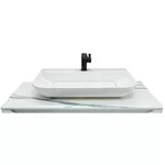 Blat pentru lavoar Bayro Bergamo 1000x520 панель CrownLam 12мм vento marble