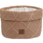 Cutie depozitare Jollein 580-001-68039 Cosulet Check Knit Biscuit