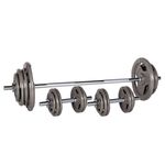 Plate-Loaded Dumbbell Set inSPORTline Hamerton 120 + 52 cm/30 mm 80 kg 5017SET