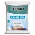 Полимерная глина CERNIT N1 56г, сосновый зеленый №662