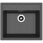 Chiuvetă bucătărie Dr.Gans Nica 570х510х217 Negru