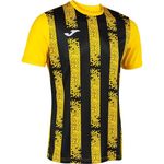 Îmbrăcăminte sport Joma Inter III Short Sleeve T-Shirt Yellow Black (2XS) 103164.901