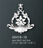 AD419-16 (19 x 21.4 x2.3 cm.)