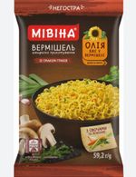 Вермишель Мивина со вкусом грибов, 59,2г