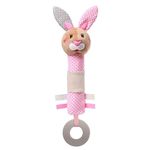 Iinel dentiție BabyOno 0621 Jucarii teether - BUNNY JULIA