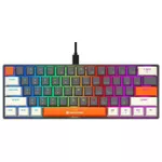 Tastatură gaming Tracer GAMEZONE Claws 61 Grey