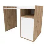 Офисный стол Smartex (10904) Tab Classic 100cm Alb+Stejar inchis