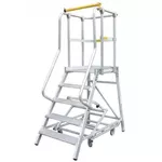 Лестница Lider-Tech LDR2.16 Scara mobila cu platforma, H=4.0m, sarcina max.150kg