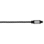 Cablu pentru AV Hama 127112 Audio Optical Fibre Cable, ODT plug (Toslink), fabric, 1.5 m