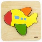 Puzzle Viga 50173 Mini puzzle cu diferite forme Avion