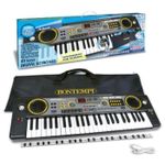 Музыкальная игрушка Bontempi 154920 Цифровой синтезатор с 49 клавишами размера MIDI, чехлом и USB