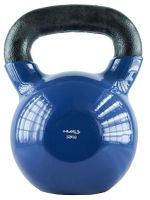 Ganteră HMS 3955 Gantera Vin-Bell otel/vinil 32kg KNV (blue)