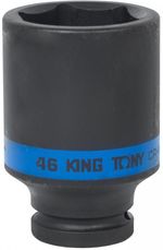 Набор головок, бит, насадок King Tony 643546M головка торцевая ударная глубокая 3/4