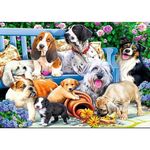 Puzzle Trefl 10556 Puzzle 1000 Ciinisorii in gradina