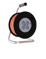 Prelungitor electric Neomax 73543 NX611420 cu tambur, 20m, 4 prize, 3X1.0mm²