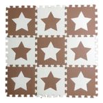 Covoraș de joacă Essa HK033 Covoraș-puzzle educativ Steluțe, 9elem