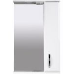 Зеркало для ванной Bayro Allure 550x750 правый белый мат