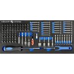 Set de unelte de mână Hoegert HT7G150 биты,107 предм.