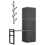 Mobilă pentru antreu Trendy Mello Antracit, 109x149x39cm (GTR000944)