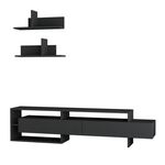 Comodă TV Trendy Gara, Antracit 180x42x32cm