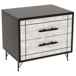 Noptieră Trendy Noapte Gri deschis (GTR001546)