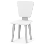 Set de mobilier pentru copii Veres 46.36.2.17 Стульчик детский Нью-Йорк серый-белый