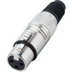 Accesoriu p/u instrumente muzicale Bespeco XLR3FX, mufa