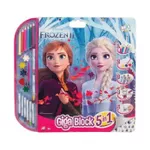 Set de creație As Kids 1023-62750 Set de desen Giga Block 5in1 PJ Frozen