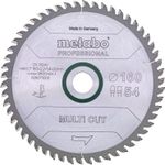 Disc de tăiere Metabo 628073000 Panza ferastrau circular Multi CUT universal HW/CT 160x20, 54Z