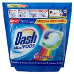 DASH 3 в 1 Salva Colore kапсулы для стирки , 75 шт
