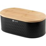 Хлебница Tadar Iconic Black 34x18x12,5cm