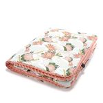 Одеялко La Millou Heron In Pink Lotus / Papaya 100x80 см