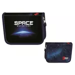 Школьный пенал St.RIGHT 57772 Penar 1zip, 20.5x14x3.5cm, PC-03 Blue Earth View, textil