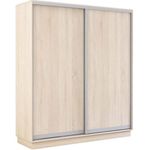 Dulap Mobildor-Lux Fox uși glisante din PAL (170x60x220H cm) Sonoma