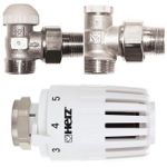 Запорная арматура HERZ Set robinet cu cap termostat + retur 1/2