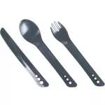 Tacămuri Lifeventure Set tacimuri Ellipse Cutlery Set Graphite (75013)