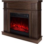 Șemineu electric ArtFlame Marina prestige & Mirabela, 1060x1300x300 mm, Wenge