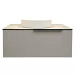 Шкаф под умывальник Bayro подвесной Torino 800 под столешницу light grey