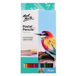 Set de creație Mont Marte MPN0098 Creioane pastel Signature Color, 12buc
