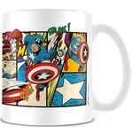 Cană Pyramid International MG23437 Marvel Comics (Captain America Panels) Mug