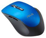 Wireless Mouse Asus WT425, Optical, 1000-1600 dpi, 6 buttons, Ergonomic, Silent, 1xAA, Blue