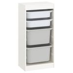 Короб для хранения Ikea Trofast 46x30x94 White/Grey